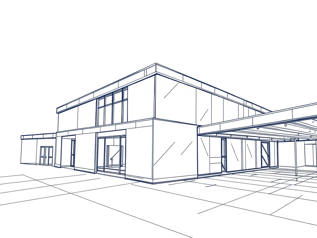 Tourist taking photo of a building