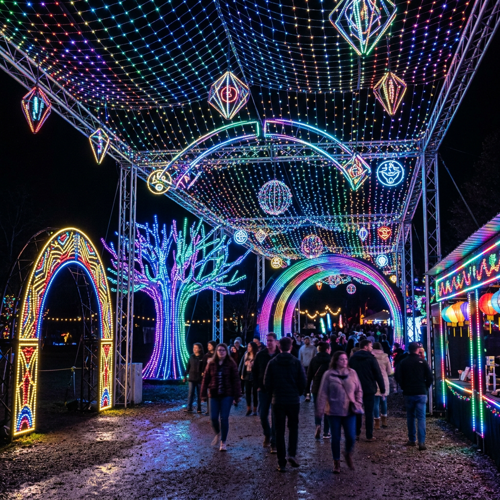 LED festival decoration lighting system